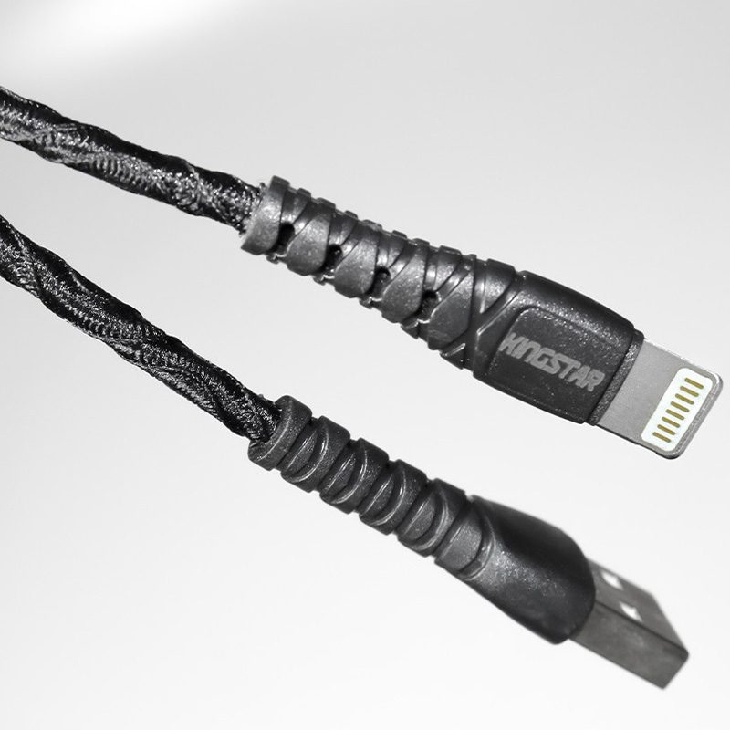 کابل آیفونی فست شارژ KingStar K118i 1.1m