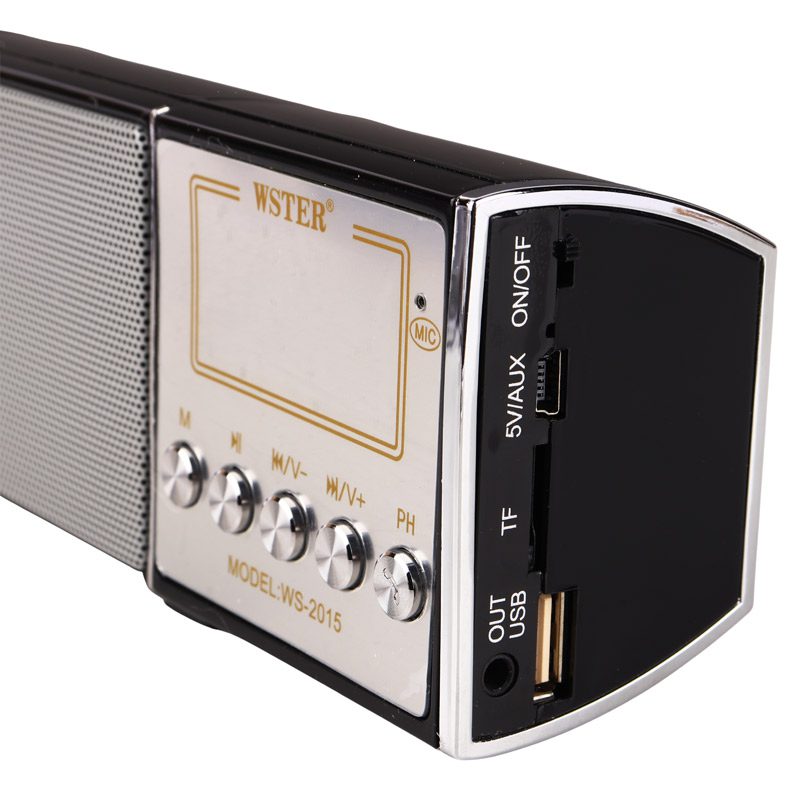 اسپیکر بلوتوثی رم و فلش خور Wster WS-2015