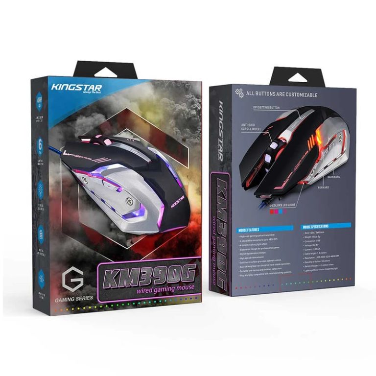 موس گیمینگ کینگ استار km390g