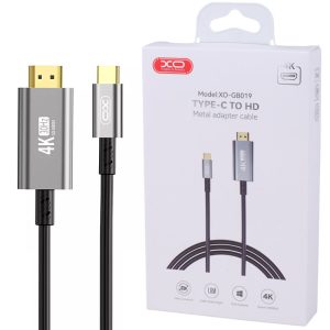کابل تبدیل Type-C به HDMI ایکس او مدل XO-GB019