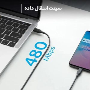 کابل شارژ دوسر تایپ‌سی انکر ANKER A8752H11 TYPE‑C PD